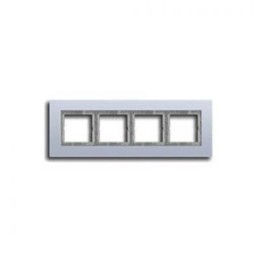LSP984AL Рамка LS Plus Алюминий 4-постовая Jung