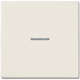 LS1561.07U LS 990 Бежевый Накладка светорегулятора/выключателя нажимного с индикацией Jung LS серия