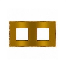 FD01432OBCB Рамка Belle Epoque Metal Bright gold / Bright chrome 2-постовая гор/верт. Fede FD01432OBCB Рамка Belle Epoque Metal Bright gold / Bright chrome 2-постовая гор/верт. Fede