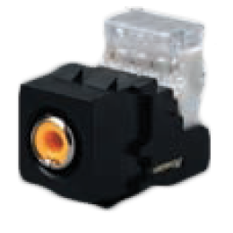 FD-310RSA-YL Коннектор RCA, аудио, никелевое напыление, цвет Белый FEDE