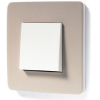 NU280224 Рамка Unica Studio Color Шампань / Белый 1-постовая Schneider Electric