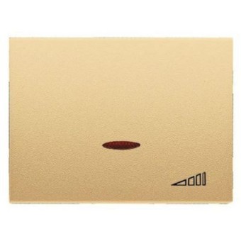 8460.1 AR Накладка (центральная плата) для механизма клавишного светорегулятора, серия OLAS, цвет песочный, ABB