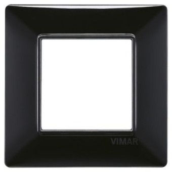 14642.05 Рамка Plana Черный 2 модуля Vimar
