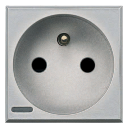 HC4142 Axolute Розетка 2К+З, 10/16 А 250 В с экранированными контактами Bticino