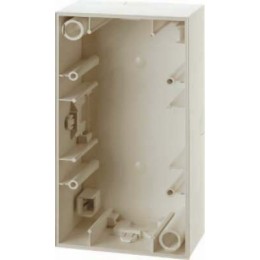 10428982 Коробка для наружного монтажа, 2-местная цвет: белый, с блеском S.1 Berker