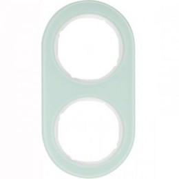 10122009 Рамка R.Classic Полярная белизна, стекло 2-постовая Berker