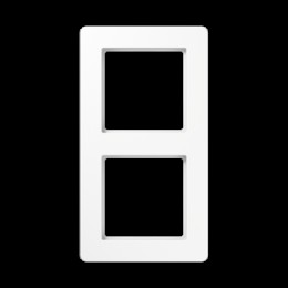 AF582BFWW Рамка A flow Белый 2-постовая Jung