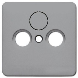 CD561SATGR Крышка для SAT-TV-розетки серая Jung