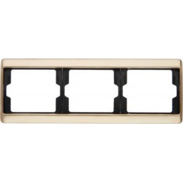 13730007 Рамка Arsys Медь 3-постовая Berker