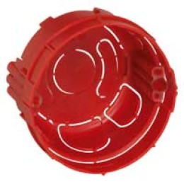 080109 Batibox Коробка монтажная круглая для кирпичных стен глуб.40мм, без винтов Legrand