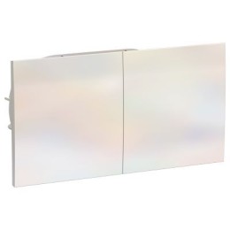 ATN000428 Atlasdesign Розетка двойн. с заземл.со штор.со сдвиж. крышк, 16А, в сборе, ЖЕМЧ Schneider Electric