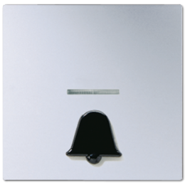 A590K1KOAL 1-ая клавиша с окошком, символ "звонок", кр.ал. Jung A серия