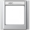 A581NAAL Рамка с шильдиком A 500 Алюминий 1-постовая Jung