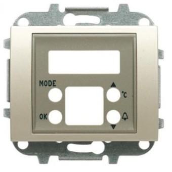 8449.5 BL Накладка для механизма электронного будильника-термометра 8149.5, серия OLAS, цвет белый жасмин, ABB