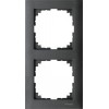 MTN4020-3614 Рамка M-Pure Антрацит 2-постовая Merten