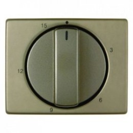 16340101 Центральная панель с регулировкой для механических таймеров цвет: светло-бронзовый, металл Arsys Berker