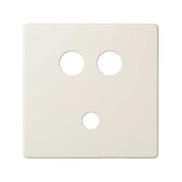 8201092-031 Накладка для коннектора мини-джек + 2RCA, S82, S82N, S82 Detail, слоновая кость Simon