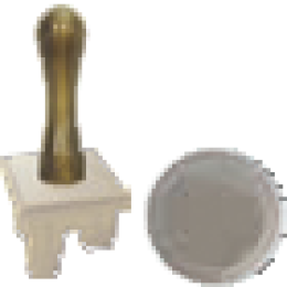 FD02316AS-A Тумблер , цвет Antic Silver+beige FEDE