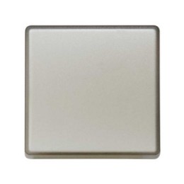2720010-112 Клавиша декоративная сменная для выключателя (широкий модуль), Simon 27 Play, прозрачный серый