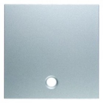 11461404 Центральная панель для выключателей/кнопок со шнурковым приводом цвет: алюминий, матовый B.1/B.7 Glas Berker