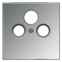 GCR2990SAT LS 990 Блестящий хром Накладка TV-FM-SAT розетки Jung LS серия