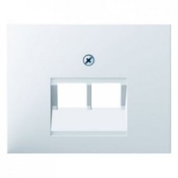 14097009 Центральная панель для UAE/E-DAT Design/Telekom розетка ISDN цвет: полярная белизна, с блеском K.1 Berker