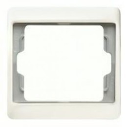 13130069 Рамка Arsys Полярная белизна с блеском 1-постовая Berker