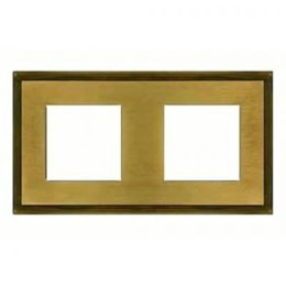 FD01242PM Рамка Madrid Matt Patina 2-постовая Fede