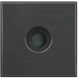 HS4954 Axolute Заглушка с выходным отверстием 9 мм, с 2 коннекторами для организации небольшой распайки Bticino