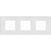 2700637-108 Накладка декоративная на рамку базовую, 3 поста, Simon 27 Play, прозрачный