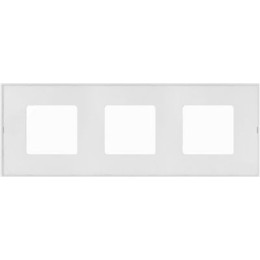 2700637-108 Накладка декоративная на рамку базовую, 3 поста, Simon 27 Play, прозрачный
