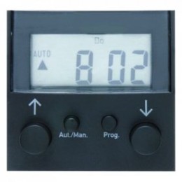 17621606 Таймер RolloTec "Easy" с дисплеем цвет: антрацит, матовый B.1/B.3/B.7 Glas Berker