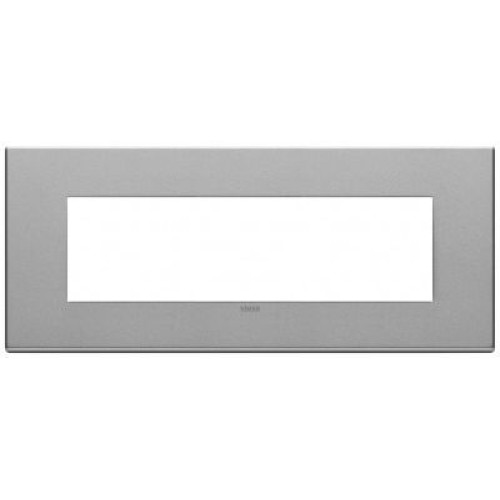 22657.02 Рамка Eikon EXE Серебро 7-модульная Vimar