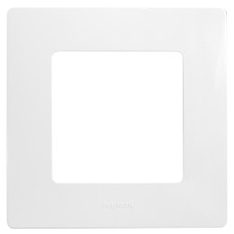 672501 Рамка Etika Белый 1-постовая  Legrand