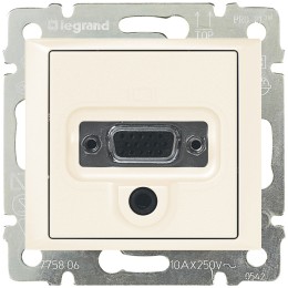 774182 Valena Розетка HD15+Jack 3,5 Legrand