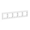 ATN000105 Рамка AtlasDesign Белый 5-постовая Schneider Electric