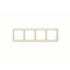 MTN483444 Рамка Antik Бежевый 4-постовая Merten
