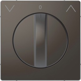 MTN3875-6034 D-life центральн. накладка для поворот. мех-ма рольставней, антрацит Merten