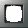 0211205 Рамка монтаж заподлицо E22 Сталь 1-постовая Gira