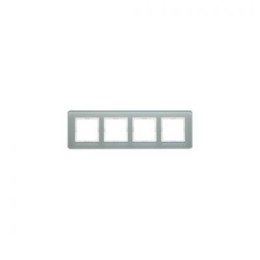 10146079 Рамка Q.7 Полярная белизна 4-постовая Berker