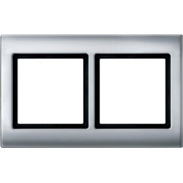 MTN400260 Рамка Aquadesign Алюминий 2-постовая Merten