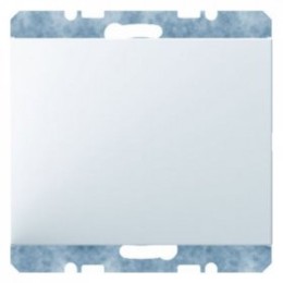 10457009 Заглушка с центральной панелью цвет: полярная белизна, с блеском K.1 Berker