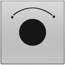 8553 PL Накладка для механизма выключателя с ключом на 2 положения, серия SKY, цвет серебряный, ABB