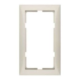 13098982 Рамка с большим вырезом S.1 Белый с блеском 2-постовая Berker