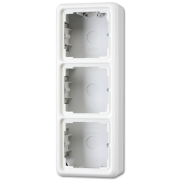 CD583AWW CD 500/CD plus Белый Коробка для накладного монтажа 3-я с рамкой Jung