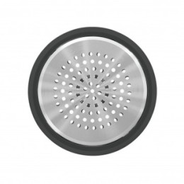 8629 CN Накладка для механизма звукового зуммера / громкоговорителя кольцо Стекло чёрное , ABB