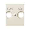 82097-51 Накладка на телевизионную розетку R-TV+SAT, широкий модуль, S82C, слоновая кость Simon