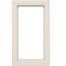 13096092 Рамка с большим вырезом Q.3 Белый с эффектом бархата 2-постовая Berker