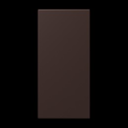 LC50NA4320J Les Couleurs® Le Corbusier Накладка для кнопочного модуля F 50 в цвете кнопок terre d‘ombre brulee 59 Jung