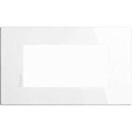 HW4804HD Рамка Axolute Air Белый 4 модуля Bticino